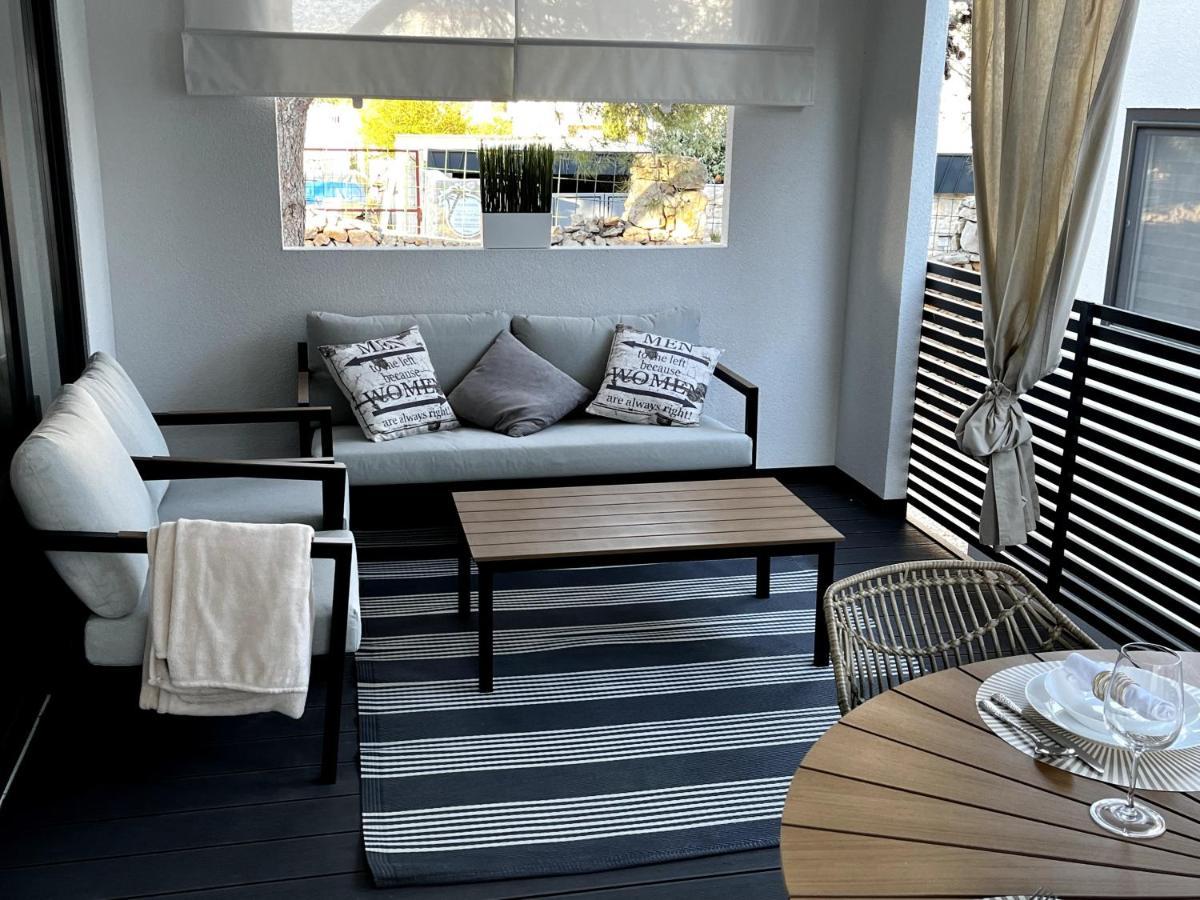 Luxury Mobile Home Pretty Green - Premium - Oaza Mira Resort -50 M From The Beach Drage Buitenkant foto